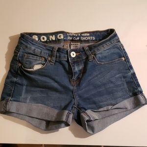 Jean shorts